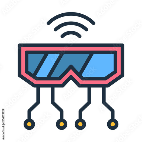 Ai Virtual Reality Icon