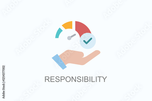 Responsibility Icon Or Logo Isolated Illustration