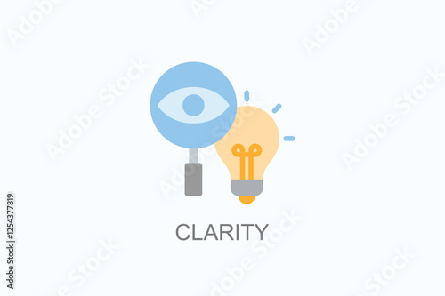 Clarity Icon Or Logo Isolated Illustration