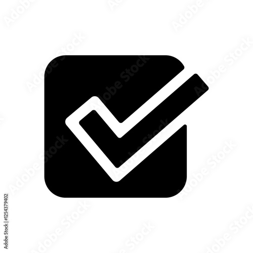 チェックマークのアイコンイラスト