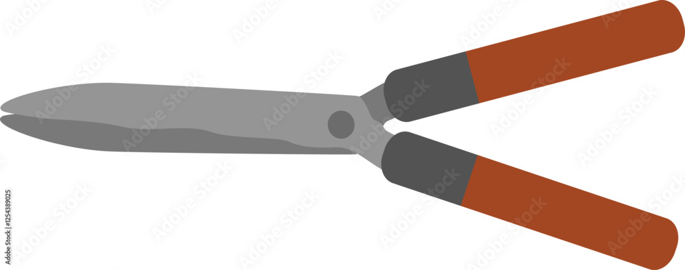 Stylized Illustration of Hair Cutting Scissors Stylized Illustration of Hair Cutting Scissors