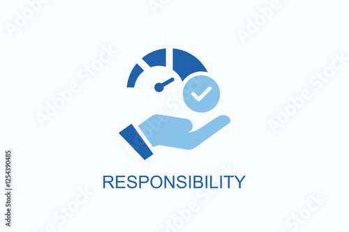 Responsibility Icon Or Logo Isolated Illustration