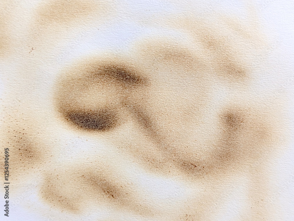 Fototapeta premium close up of burnt paper