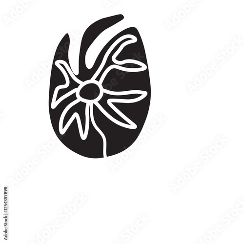 Amphidinium dinoflagellates glyph icon