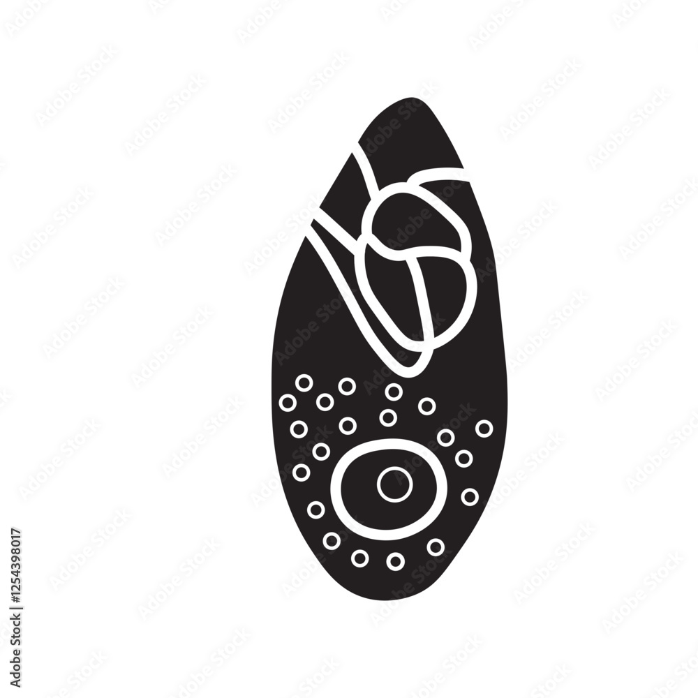 Oxyrrhis marina dinoflagellates glyph icon