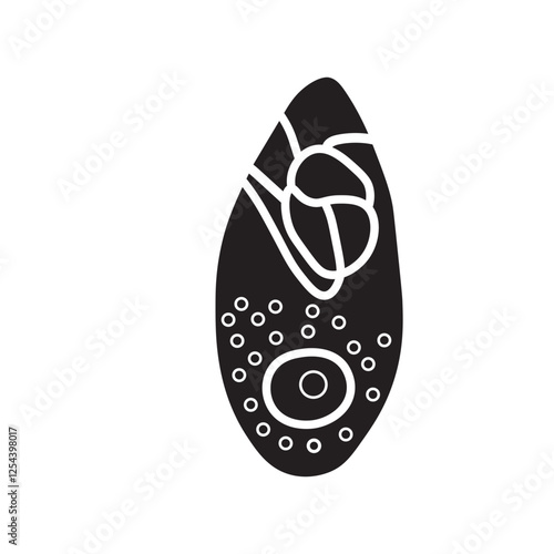 Oxyrrhis marina dinoflagellates glyph icon