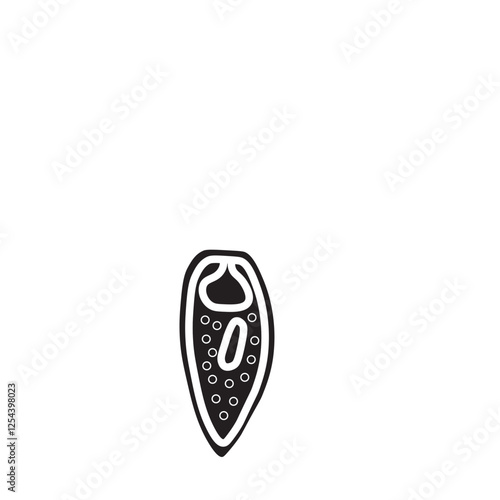 prorocentrum dinoflagellates glyph icon