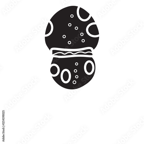 Symbiodinium dinoflagellates glyph icon

