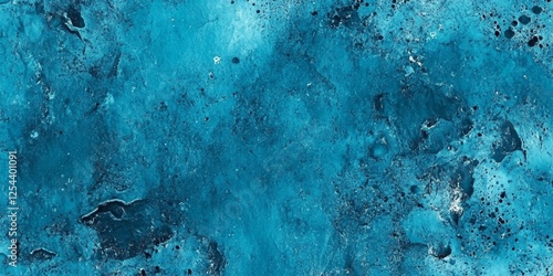 Abstract teal blue watercolor texture background.