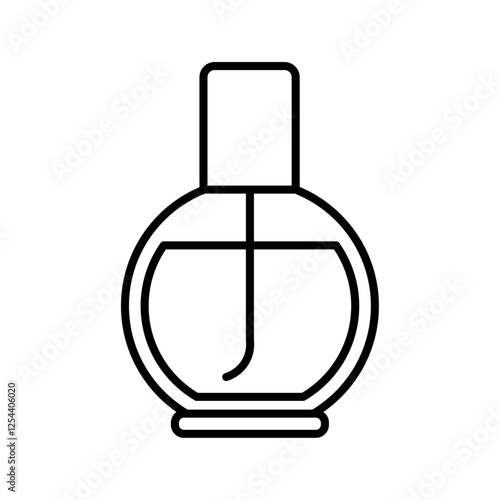 perfume icon simple filled symbol vector