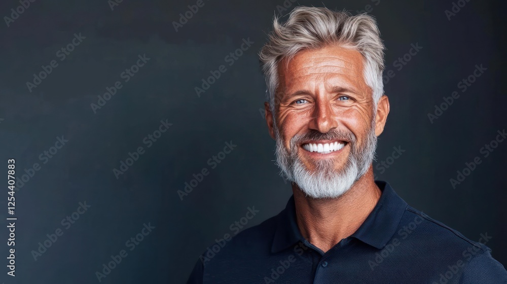 Smiling Mature Man Portrait Smiling Mature Man Portrait