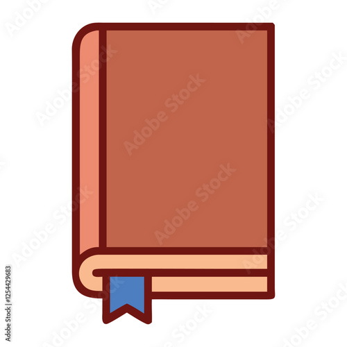 Free Download Brown Closed Book Icon - GFXLoad