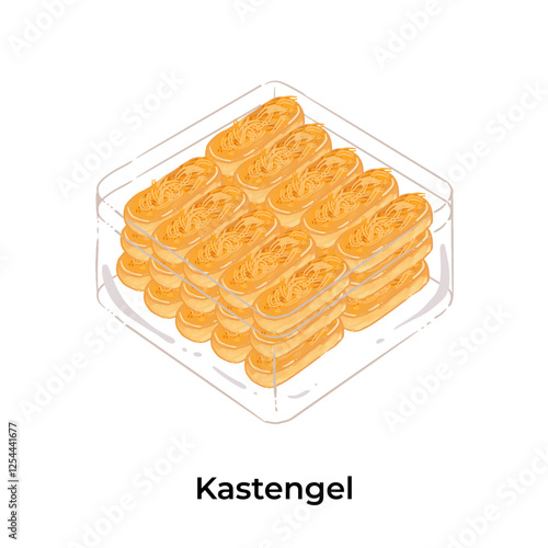 Indonesian Lebaran Snack Kue Kering Eid Fitr Kastengel