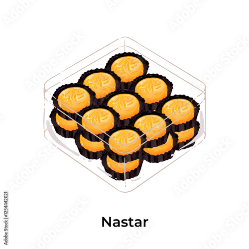 Indonesian Lebaran Snack Kue Kering Eid Fitr Nastar