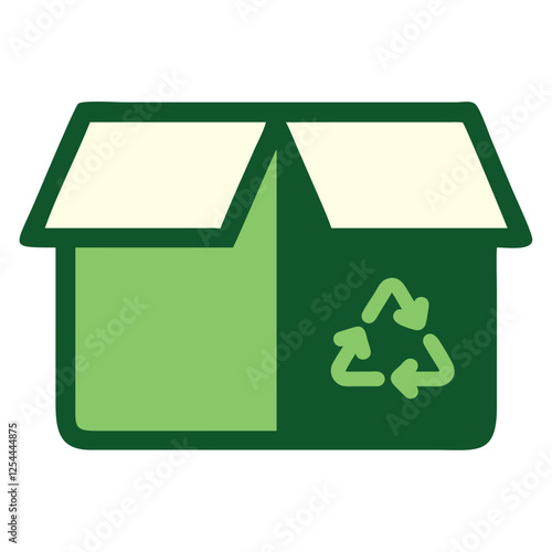 Recycled Packaging Icon