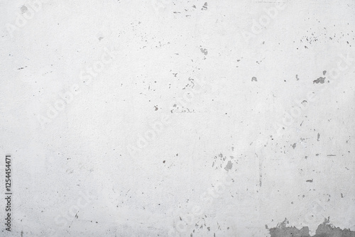 Grunge concrete wall white and grey color for texture vintage background..