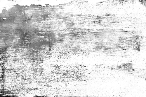 Abstract grunge texture effect, scratch and dust particle grain on white back...