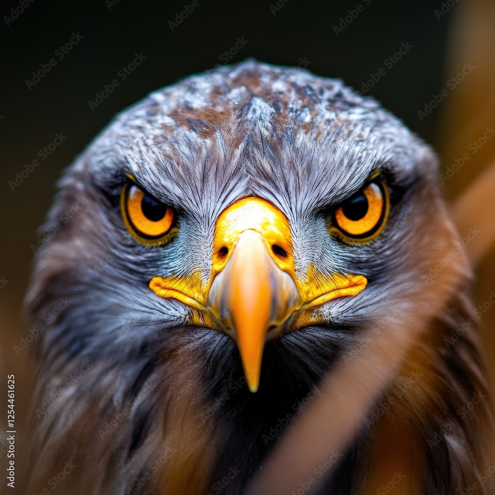 Obraz premium Majestic Eagle Close-up