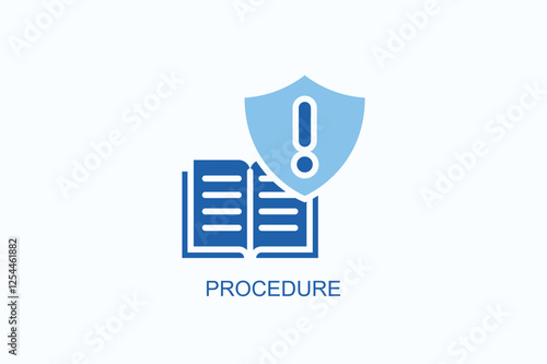 Procedure Icon Or Logo Isolated Illustration