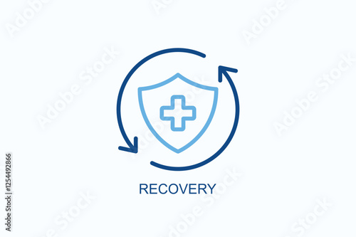 Recovery Icon Or Logo Isolated Illustration