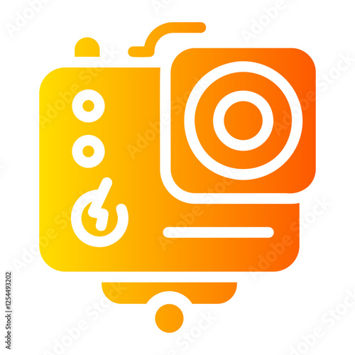 go pro Gradient icon