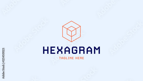 Hexagonal logo for engineers, contractors, construction companies, developers, civil construction, mechanics and general works. Editable vector logo