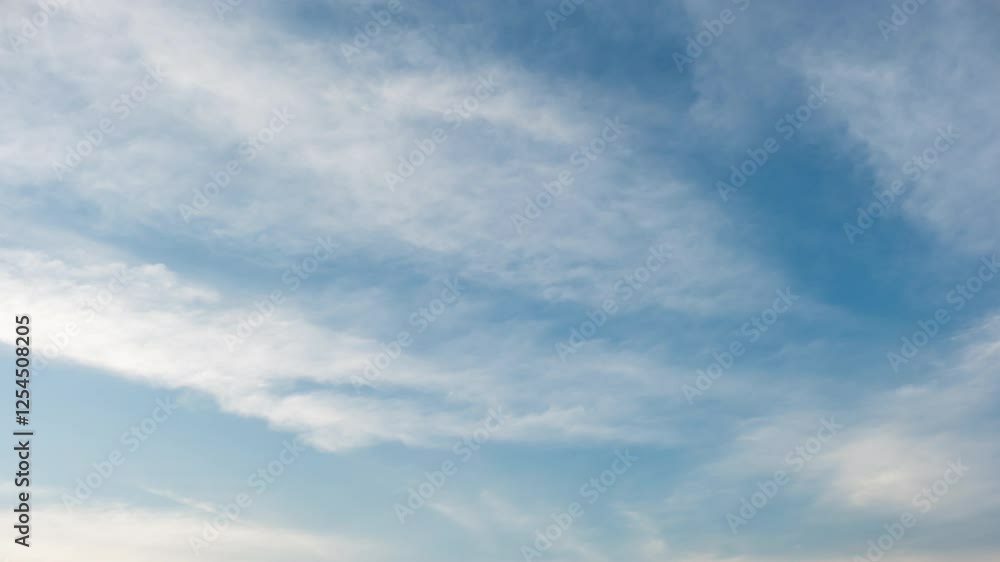Beautiful summer day sky with fluffy white clouds time lapse in bright blue atmosphere. Beautiful summer day sky with fluffy white clouds time lapse in bright blue atmosphere.