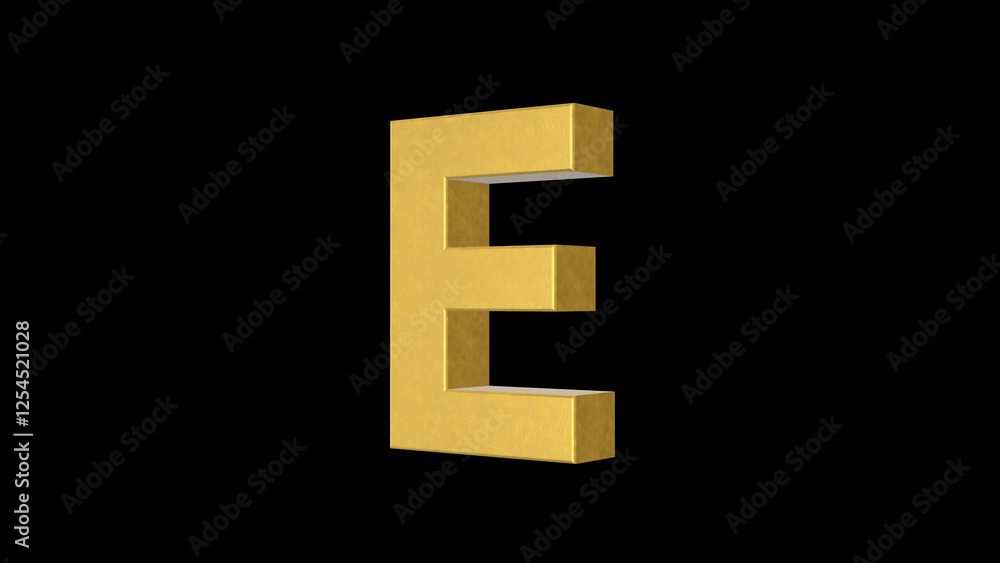 English alphabet Letter E 4k Illustration. Script text labels. English alphabet Letter E 4k Illustration. Script text labels.