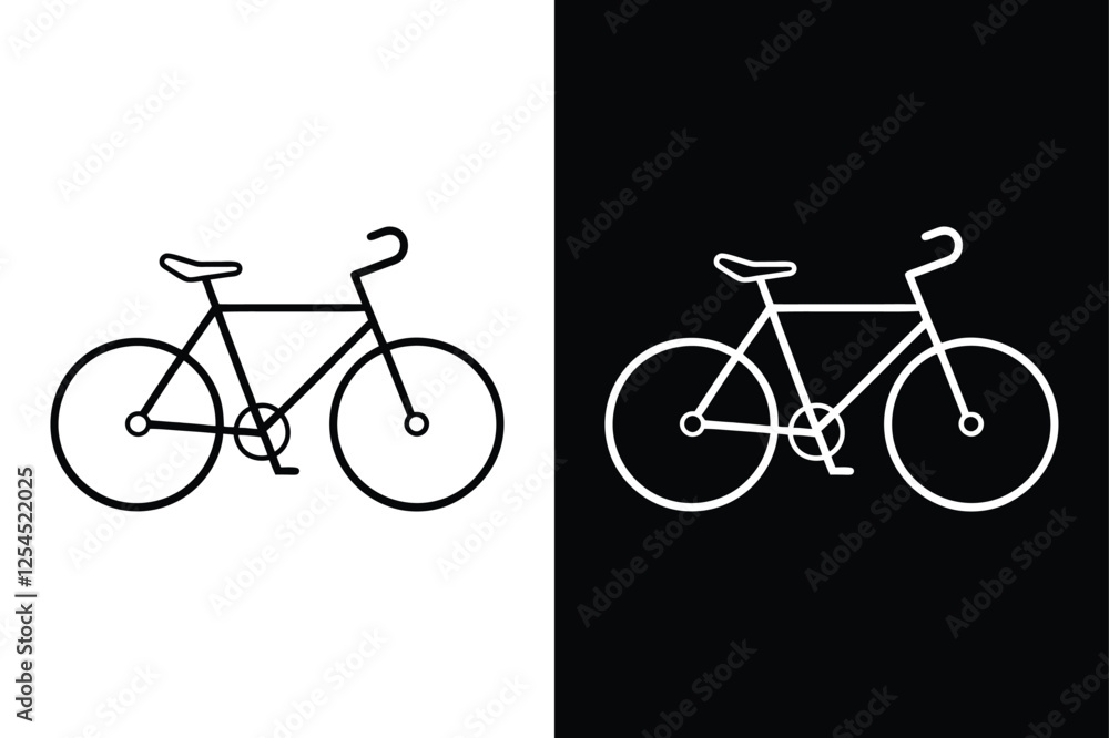 Fototapeta premium Versatile Bicycle Icon. Perfect for Design and Graphics