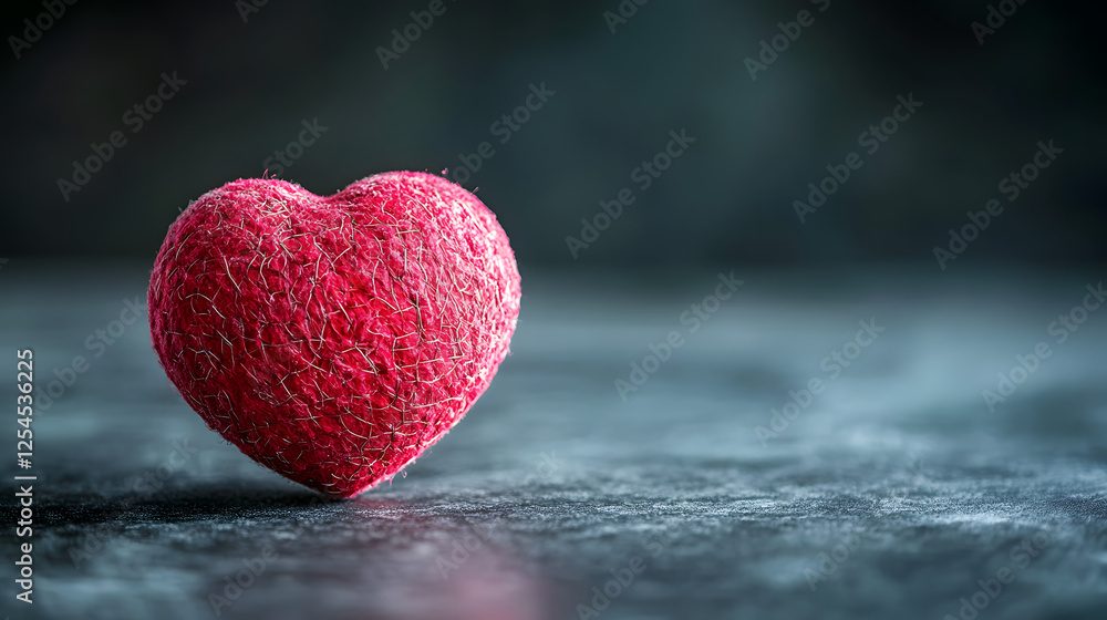 Fototapeta premium Happy valentine day pink day new with copy space 