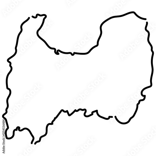 手書きの日本_富山県_02