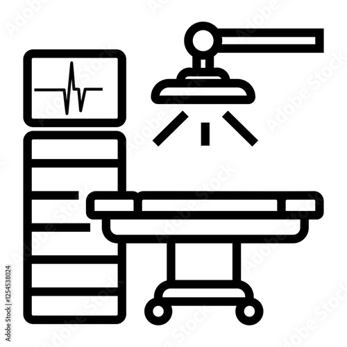 surgery Line Icon