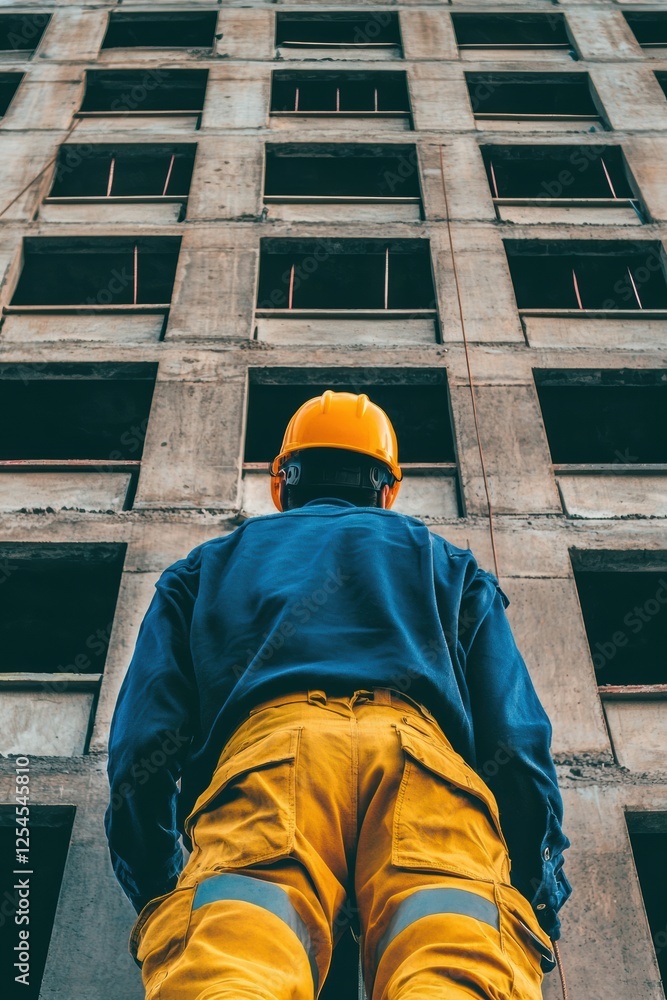 Worker Observing Structure During Time Lapse Effect in High Fidelity Visual Quality Worker Observing Structure During Time Lapse Effect in High Fidelity Visual Quality