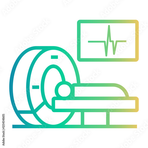 ct Line Gradient Icon