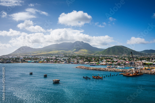 Port Zante cruise port in St. Kitts consists of a large finger pier, a welcome center and a large duty-free shopping area with cafes and restaurants.
