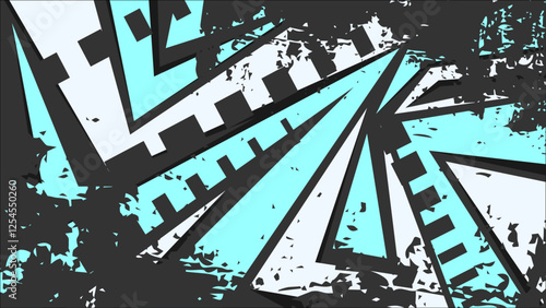 Abstract Grunge Geometry background vector for banner, poster, sport, racing and gaming themes