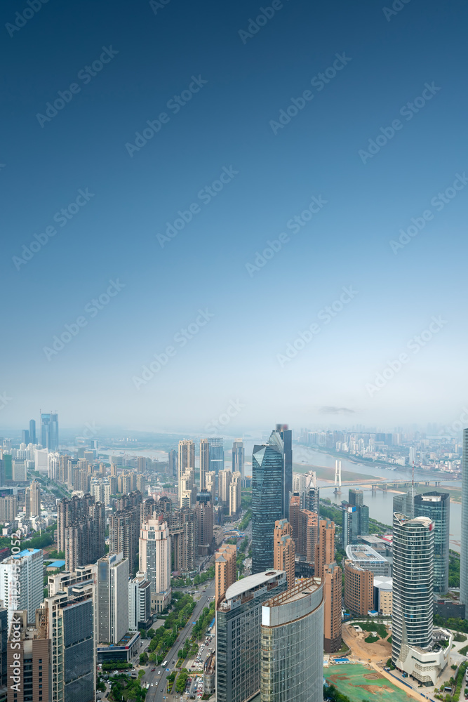 Aerial Cityscape View Showcasing Urban Development and Serenity Aerial Cityscape View Showcasing Urban Development and Serenity