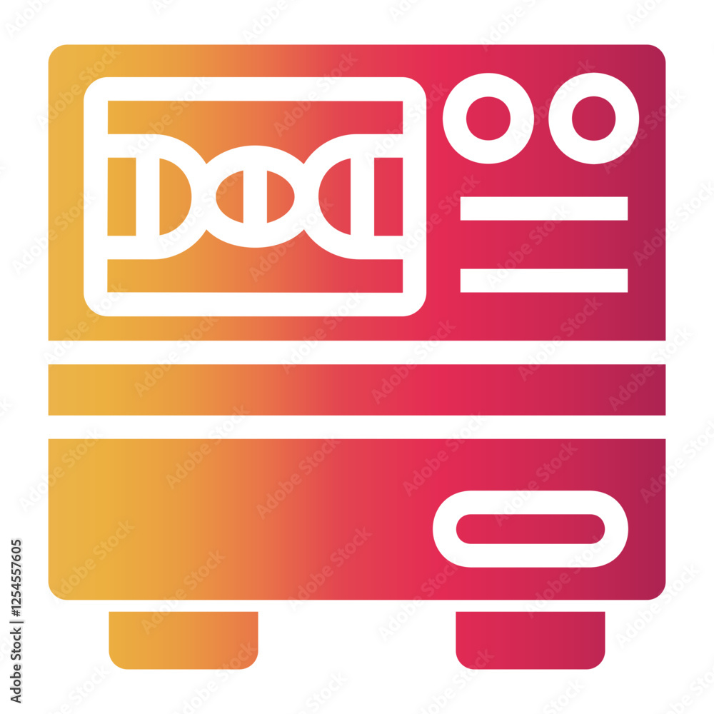 machine Gradient icon machine Gradient icon