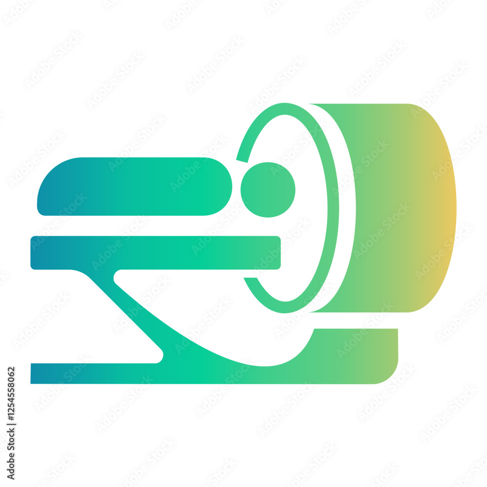 Fototapeta premium ct Gradient icon