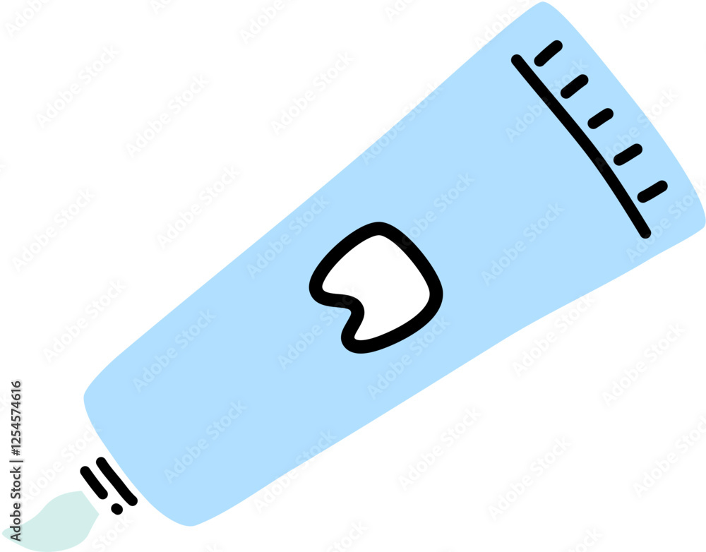 toothpaste dental care illustration toothpaste dental care illustration