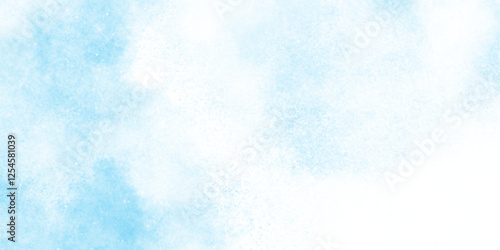 sky clouds for wallpaper backdrop background, shiny and clear painted light blue clouds watercolor background, The summer is colorful clearing day Good weather with natural blue clouds.