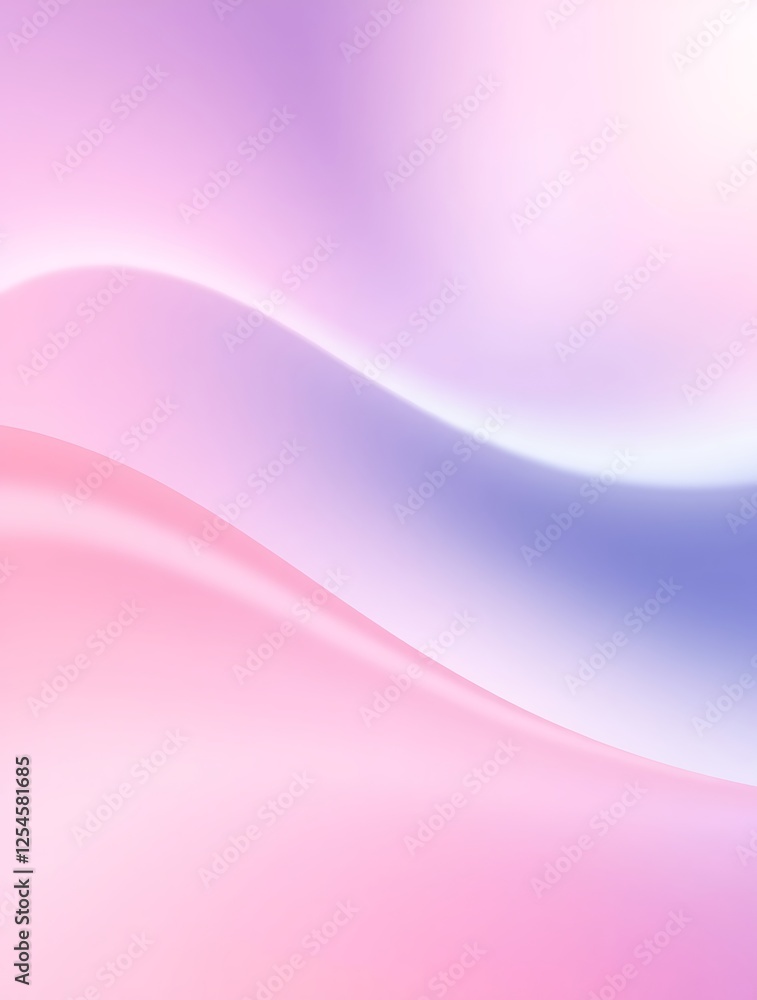 Abstract Soft Pastel Background with Flowing Wave-like Gradient Design Abstract Soft Pastel Background with Flowing Wave-like Gradient Design
