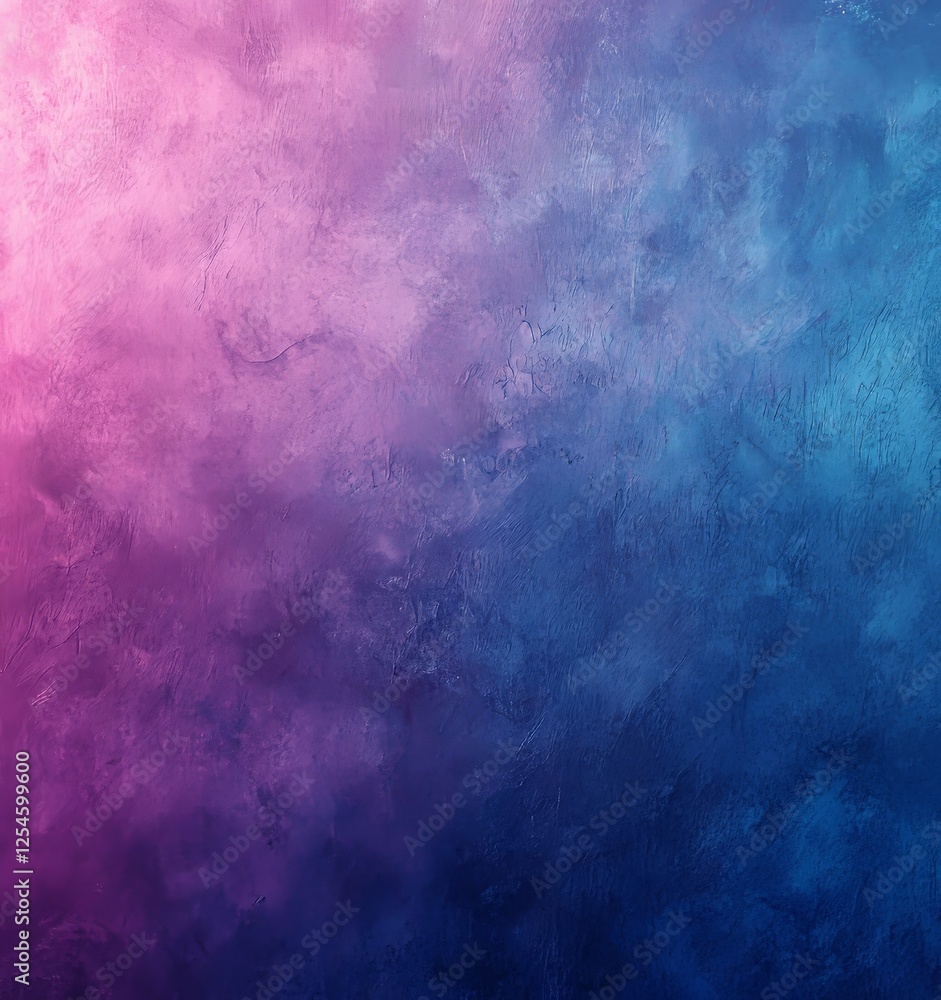 Obraz premium Soft Blue-Purple Gradient Background with a Grainy Texture, Generative AI