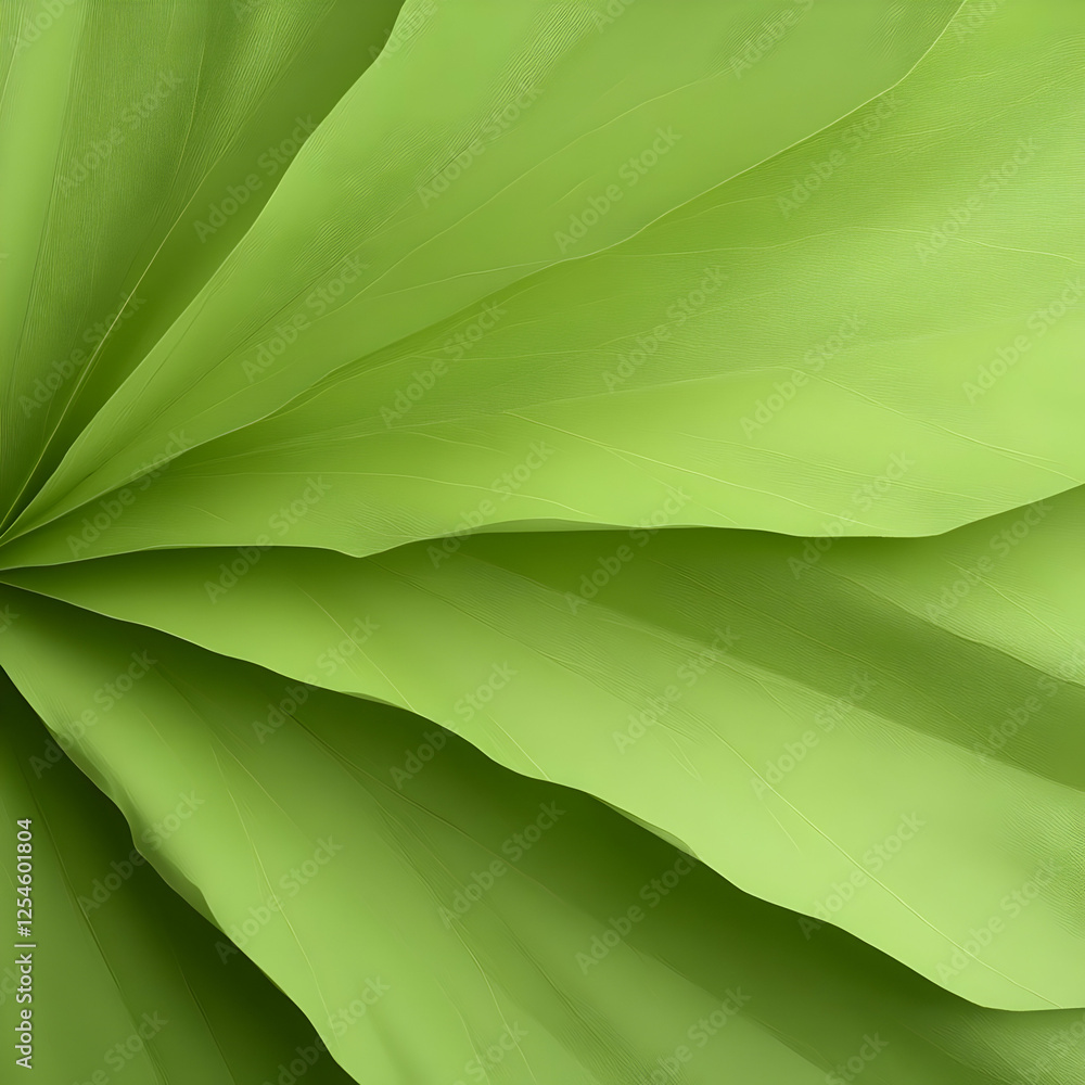 Abstract Green Leaf Illustration Background Abstract Green Leaf Illustration Background
