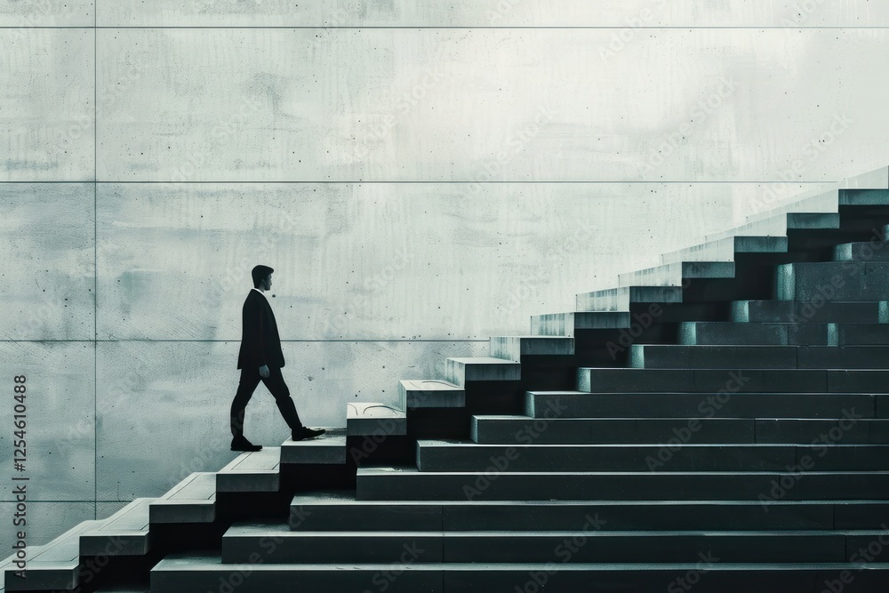 Leadership step architecture staircase walking. Leadership step architecture staircase walking.