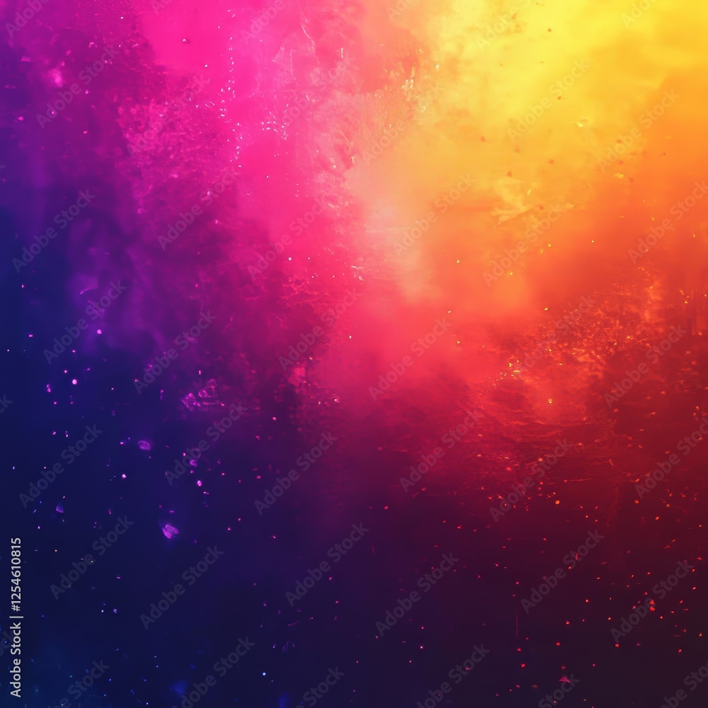 Naklejka premium Abstract Red-Purple Gradient Background with a Grainy Texture, Generative AI