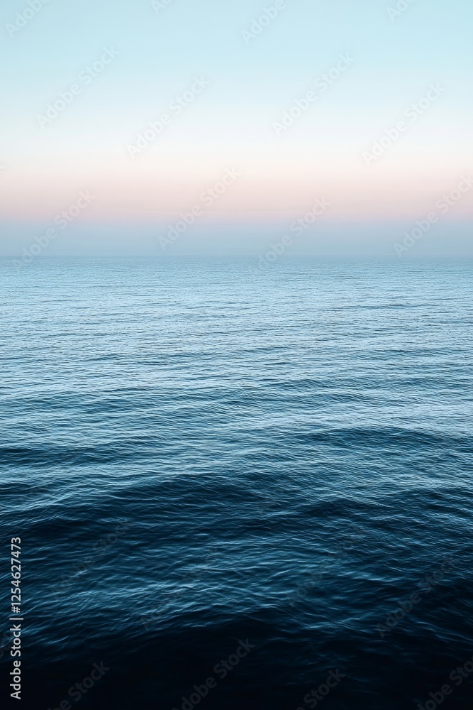 Obraz premium Soft Blue Gradient with a Grainy Texture, Generative AI