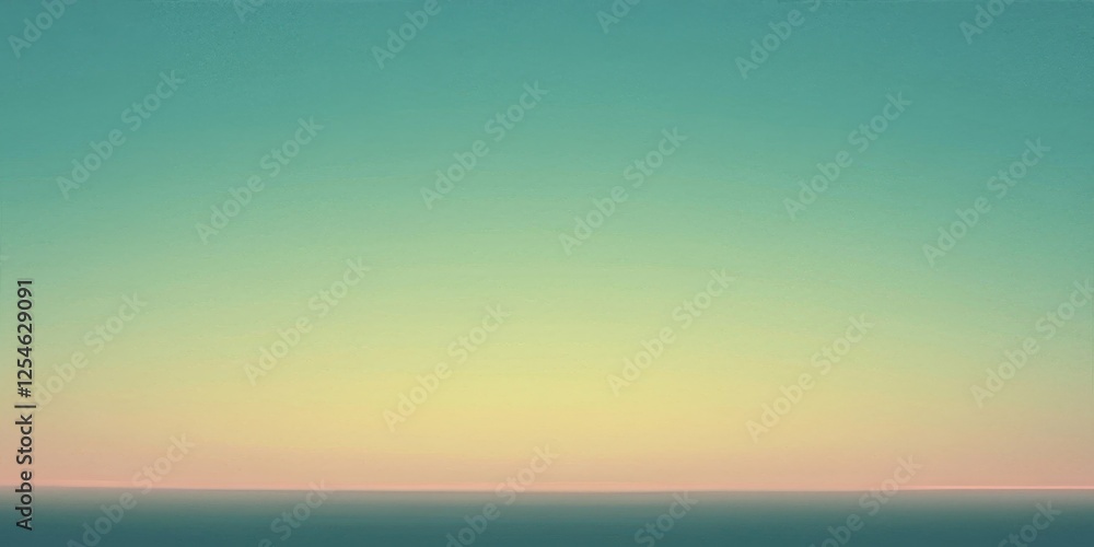 Obraz premium Muted Teal Gradient Background with a Grainy Texture, Generative AI