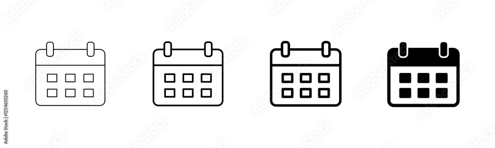 calendar icon vector isolated on white background. Calender symbol. Calendar vector icon. Deadline. Date. Time calendar icon vector isolated on white background. Calender symbol. Calendar vector icon. Deadline. Date. Time