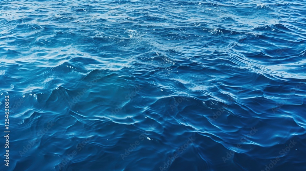Deep blue sea water texture background. AI generated image Deep blue sea water texture background. AI generated image